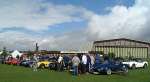 Line up of cars